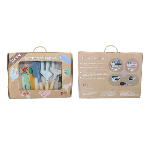 KaperKidz Kaper Kidz Pink Garden Tool Belt Playset Temple & ster