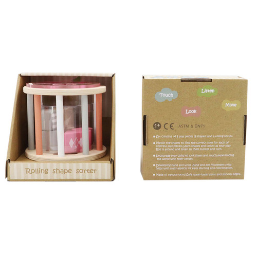 Kaper Kidz Rolling Shape Sorter Blocks