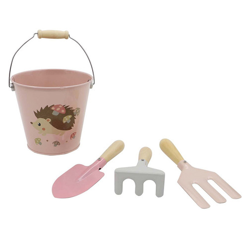 Kaper Kidz Pink Garden Tool Playset