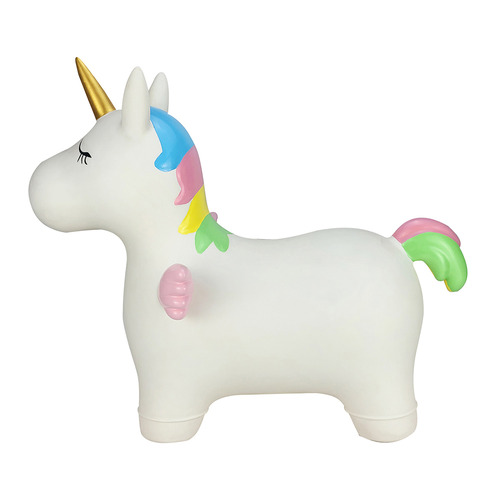 Kaper Kidz Stardust The Unicorn Inflatable Ride-On
