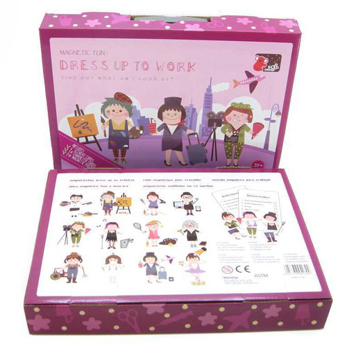 Kids Dress To Work Girl Dress Up Playset