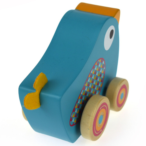 Kids Bird Wind & Walk Wooden Music Box