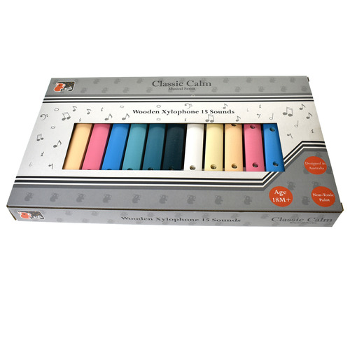 Classic Calm Wooden Xylophone Set