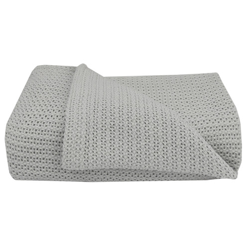 Organic Cotton Bassinet Cellular Blanket