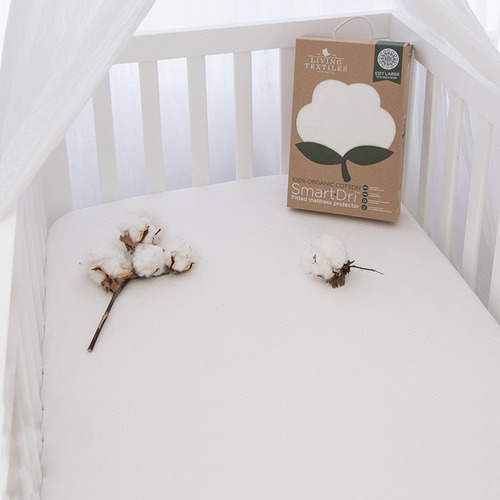 LivingTextiles Living Textiles Waterproof Cot Mattress Protector