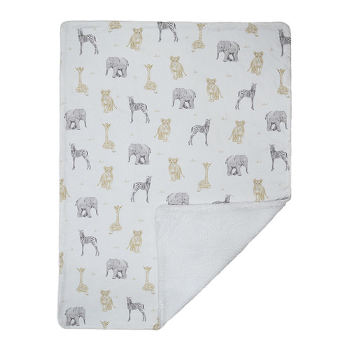 LivingTextiles Living Textiles Savanna Pram Blanket | Temple & Webster