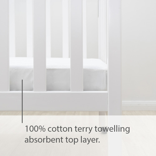 LivingTextiles Living Textiles Childcare Cot Mattress Protector