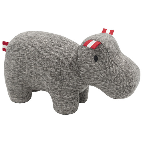 plush hippo dog toy