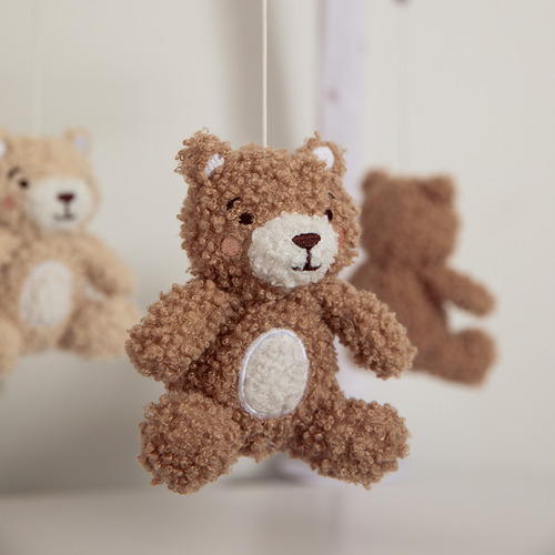 Living Textiles Cuddly Bear Musical Mobile