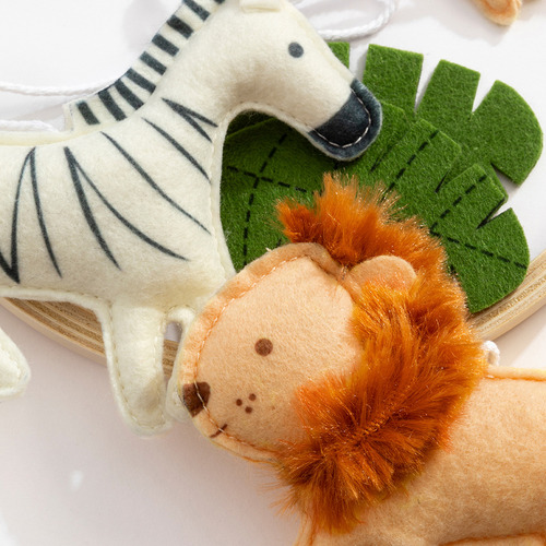 Living Textiles Wild Safari Musical Mobile