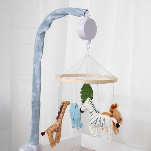 Living Textiles Wild Safari Musical Mobile