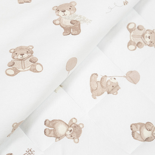Living Textiles Cuddly Bear Cotton Nap Mat