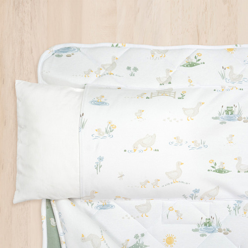 Living Textiles Goosey Goosey Cotton Nap Mat