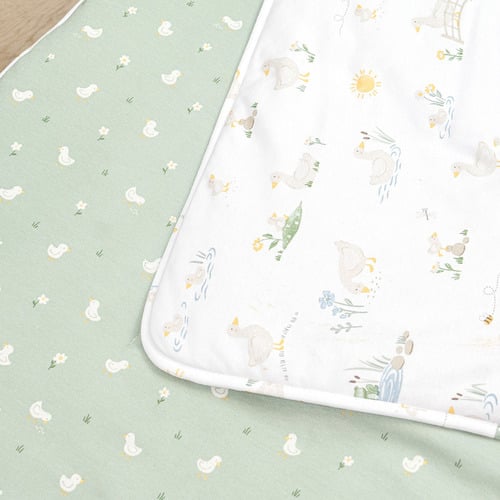 Living Textiles Goosey Goosey Cotton Nap Mat