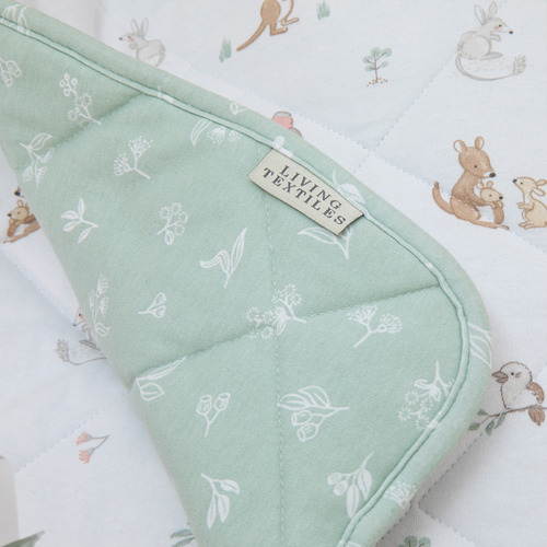Living Textiles Australiana Reversible Organic Cotton Cot Comforter