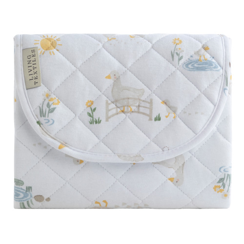 Living Textiles Goosey Goosey Travel Change Mat