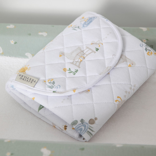Living Textiles Goosey Goosey Travel Change Mat