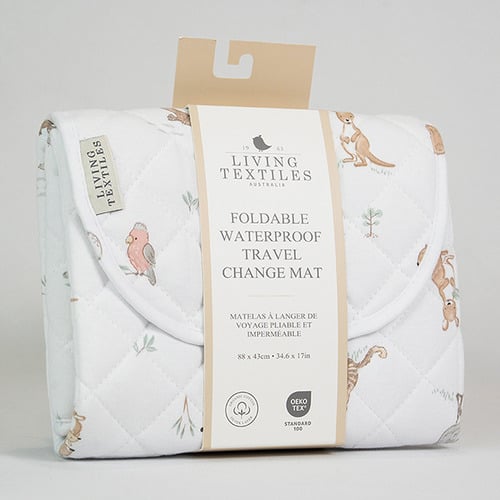 Living Textiles Australiana Travel Change Mat