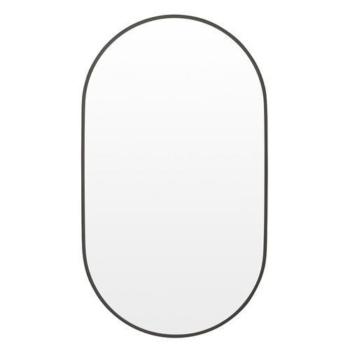 Halo Oval Metal Wall Mirror