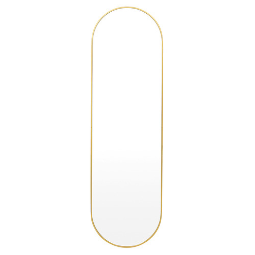 Halo Oval Metal Wall Mirror