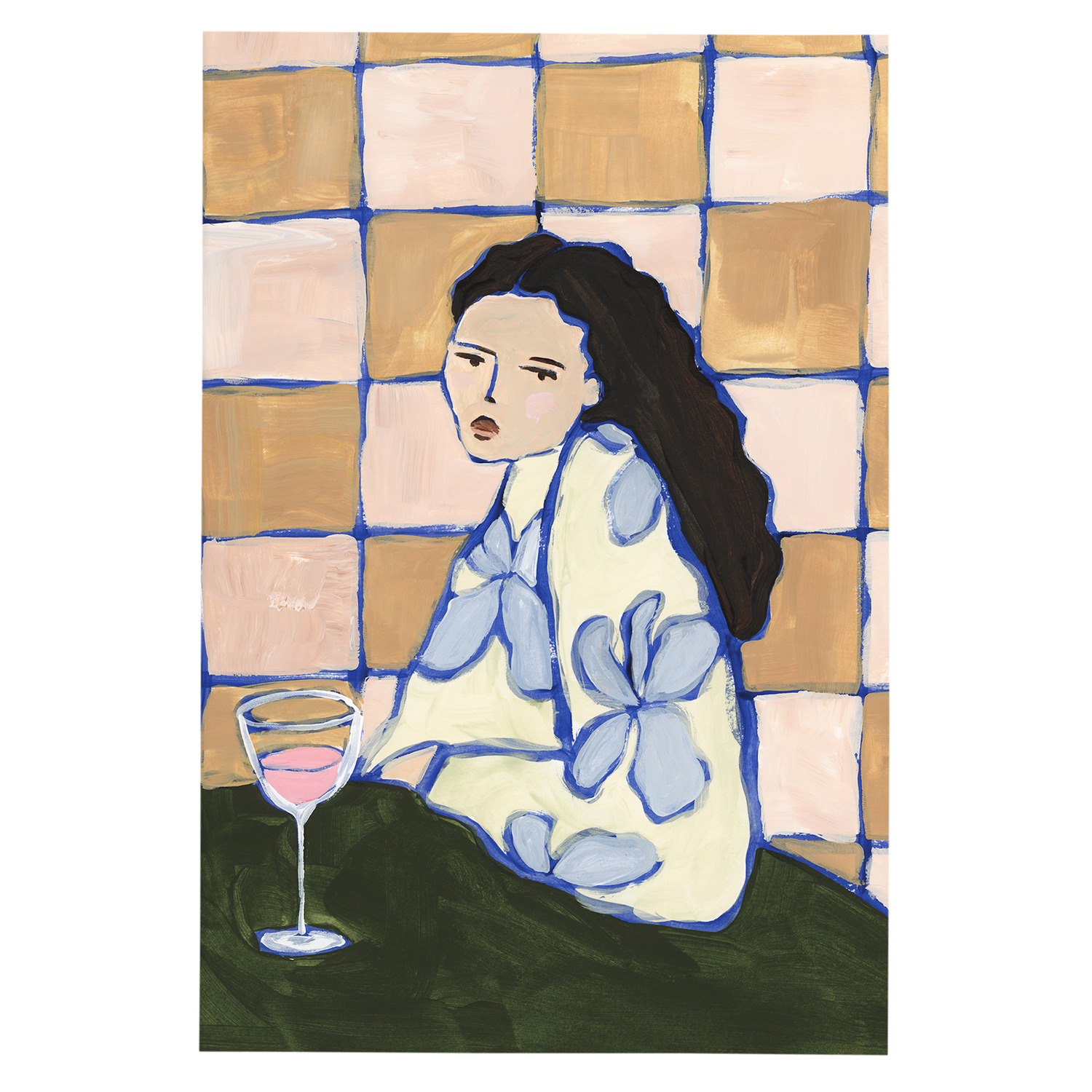 Evening Muse Canvas Wall Art