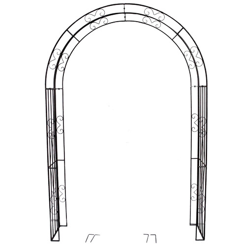 The Complete Garden Laurel Metal Garden Arch | Temple & Webster