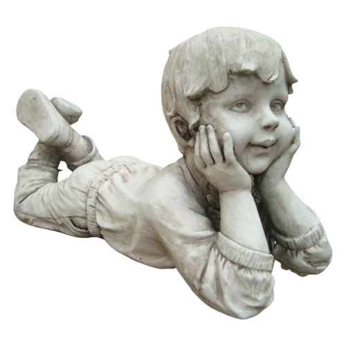 Boy Thinking Statue
