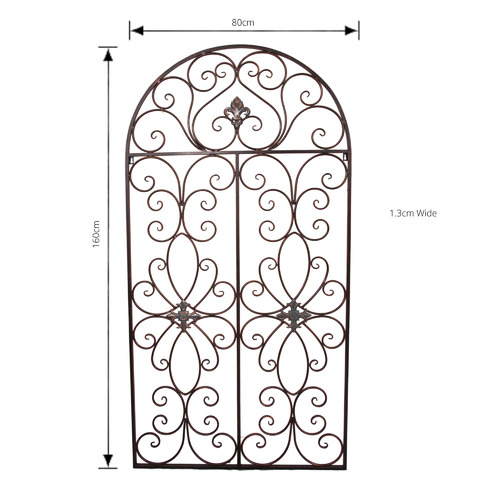 The Complete Garden Window Metal Garden Wall Decor | Temple & Webster