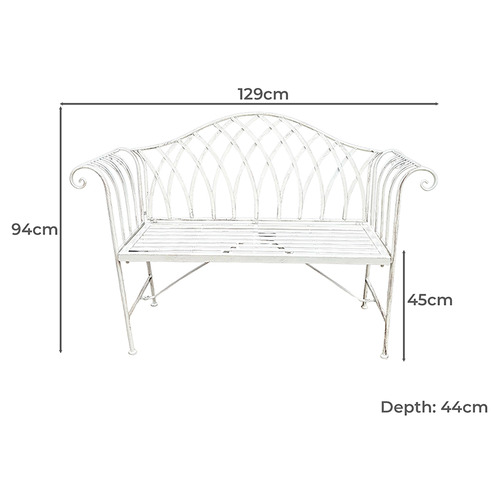 2 Seater Selma Garden Bench