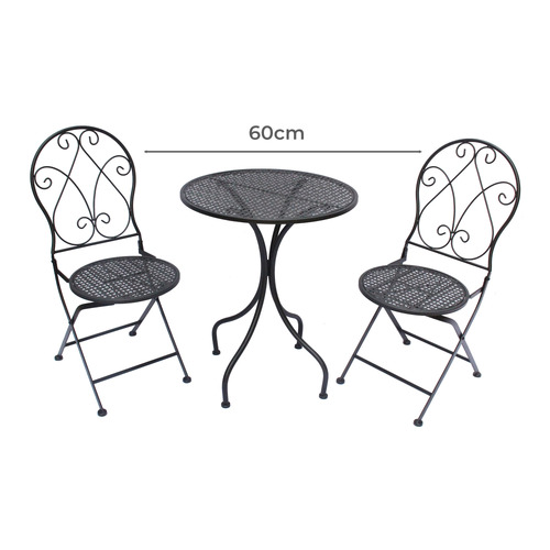 2 Seater Abby Outdoor Bistro Set