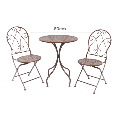 2 Seater Abby Outdoor Bistro Set