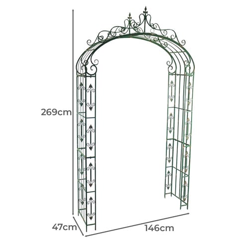 Wilhelm Metal Garden Arch