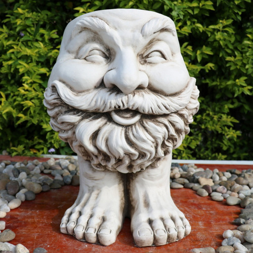 Norris Head & Feet Fibrestone Garden Statue