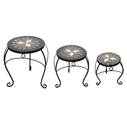 3 Piece Beatrix Outdoor Side Table Set