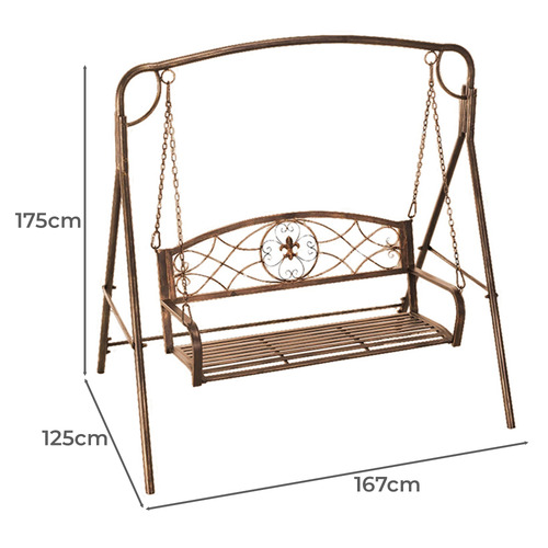 Palmer Metal Garden Swing