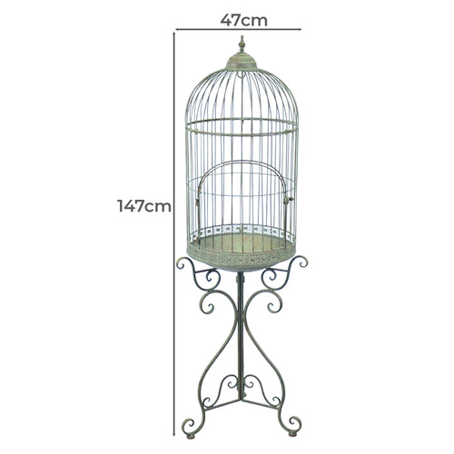 147cm Victoria Metal Bird Cage