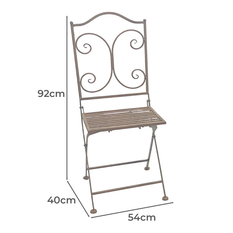 2 Seater Soryelle Outdoor Bistro Set