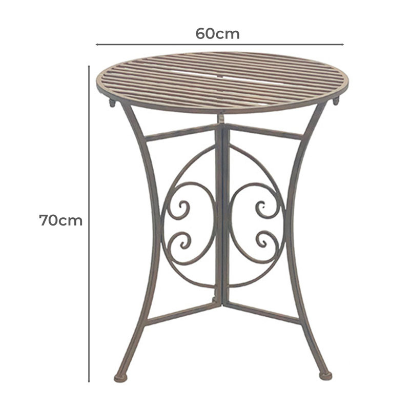 2 Seater Soryelle Outdoor Bistro Set