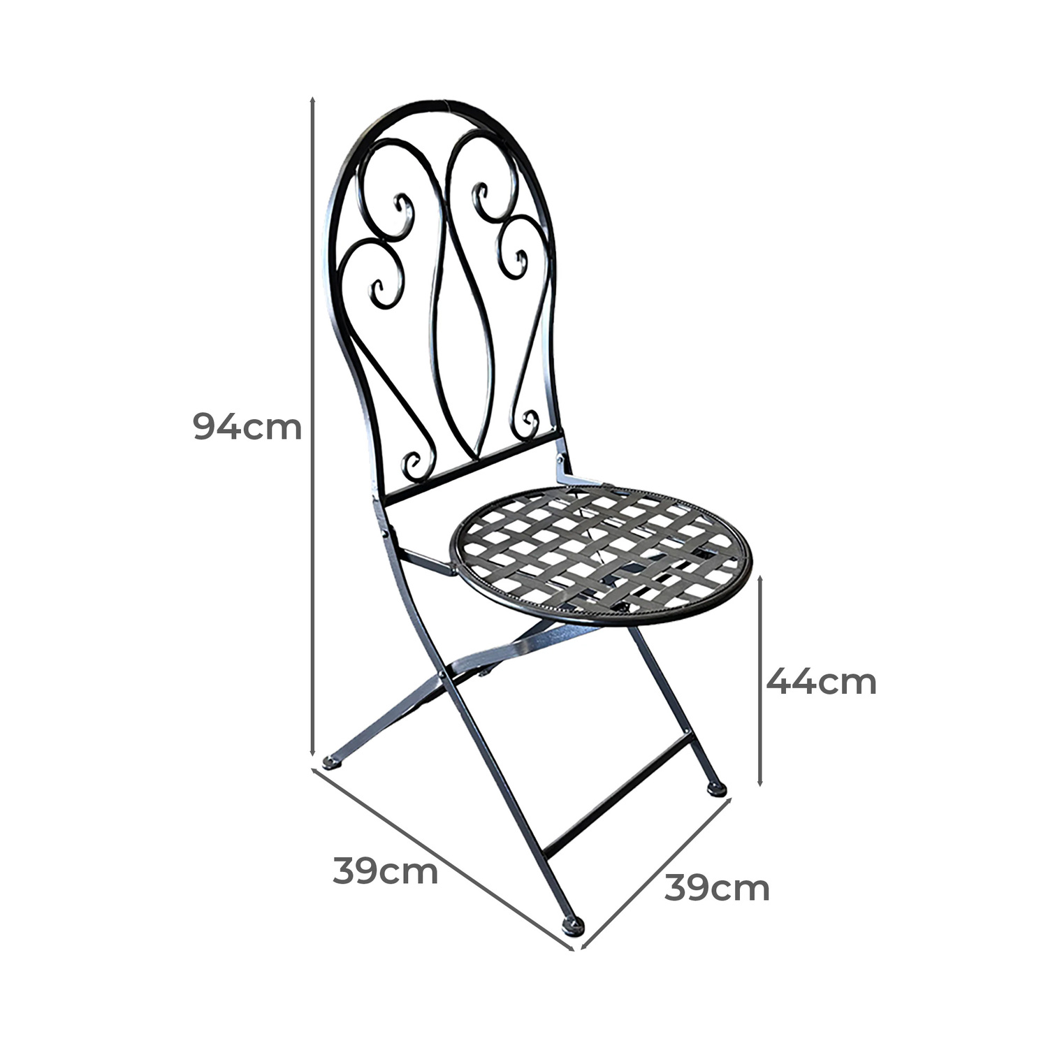 2 Seater Lauren Outdoor Bistro Set