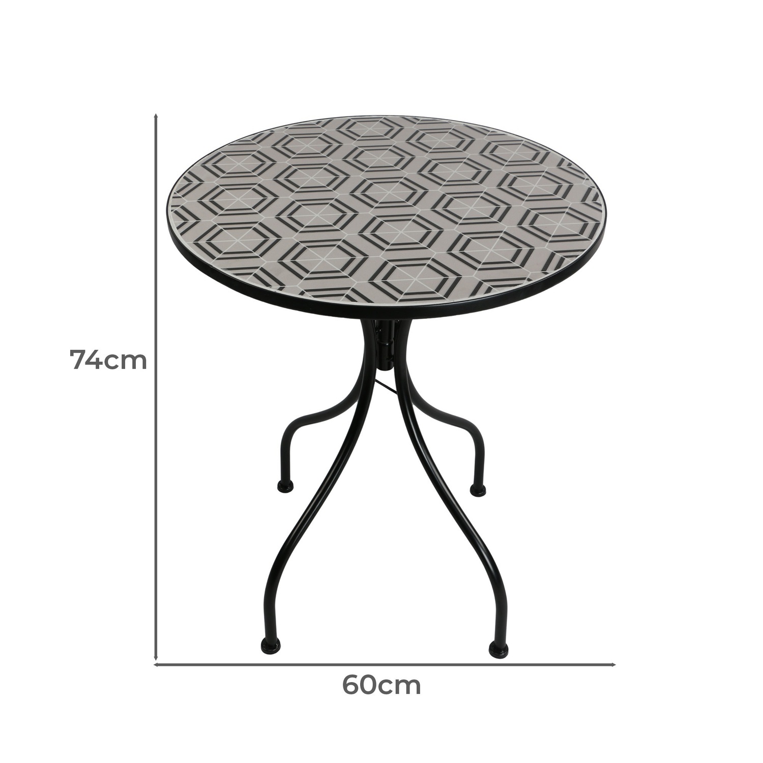 2 Seater Aiden Outdoor Bistro Set