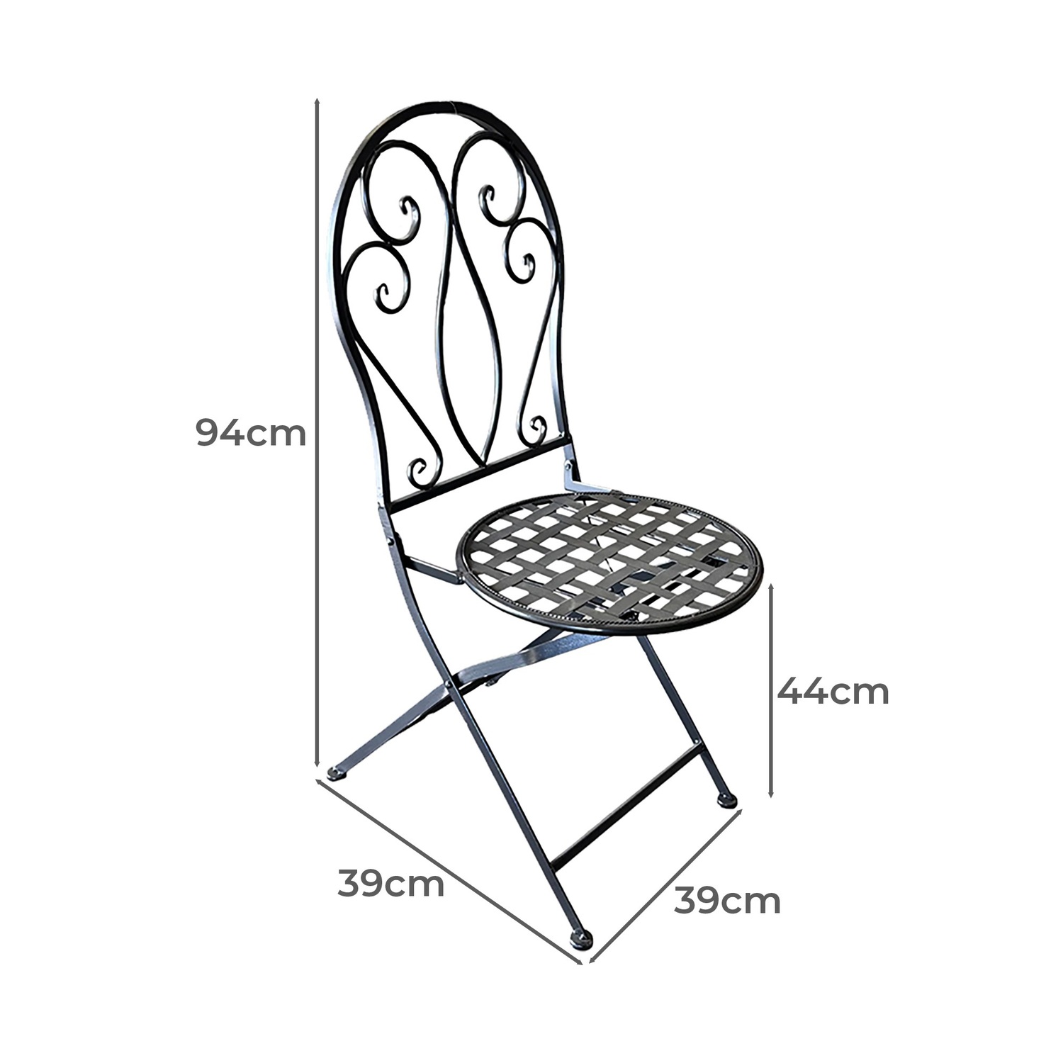 2 Seater Aiden Outdoor Bistro Set