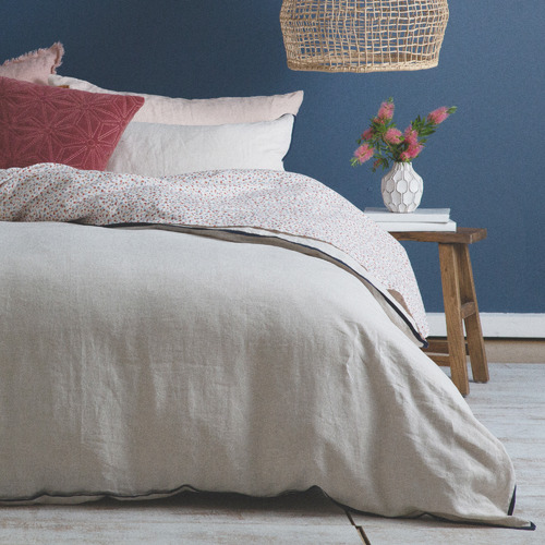 french linen coverlet