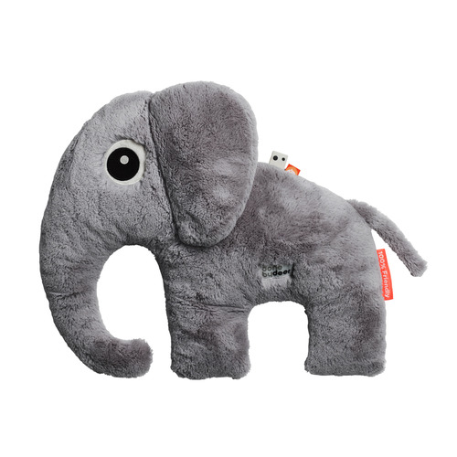 grey stuffed elephant