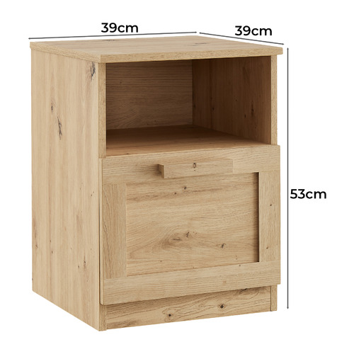 Kaira 1 Drawer Bedside Table