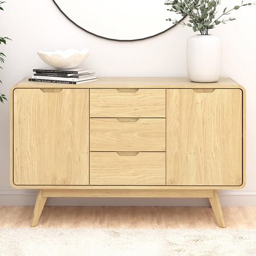 Nairobi 3 Drawer 2 Door Sideboard