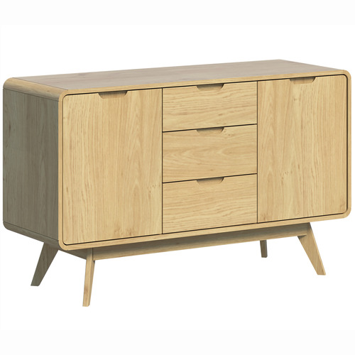 Nairobi 3 Drawer 2 Door Sideboard