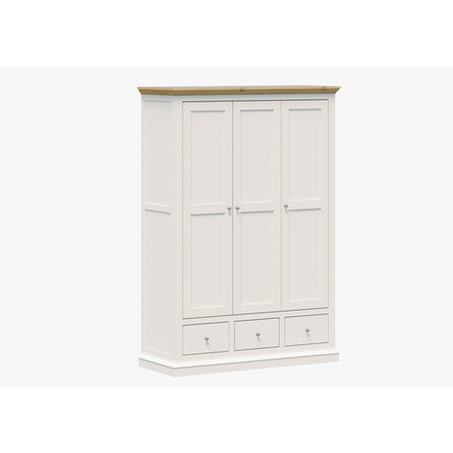 Arend 3 Door 3 Drawer Wardrobe
