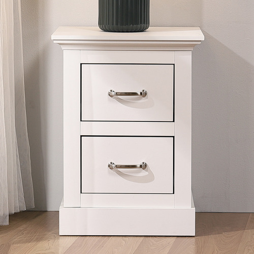 Noelle 2 Drawer Bedside Table