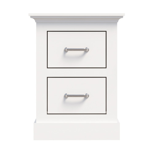 Noelle 2 Drawer Bedside Table