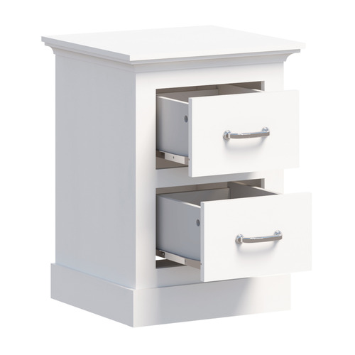 Noelle 2 Drawer Bedside Table